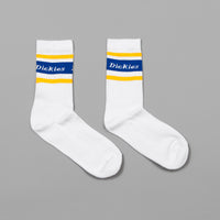 Dickies Madison Heights Socks 3 Pack - Flamingo / Ocean / Custard thumbnail