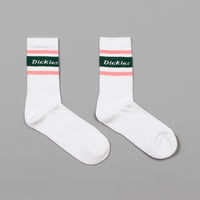 Dickies Madison Heights Socks 3 Pack - Flamingo / Ocean / Custard thumbnail