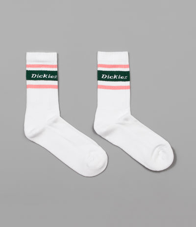 Dickies Madison Heights Socks 3 Pack - Flamingo / Ocean / Custard