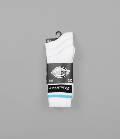 Dickies Madison Heights Socks 3 Pack - Flamingo / Ocean / Custard