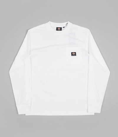 Dickies Mount Vista Long Sleeve T-Shirt - White