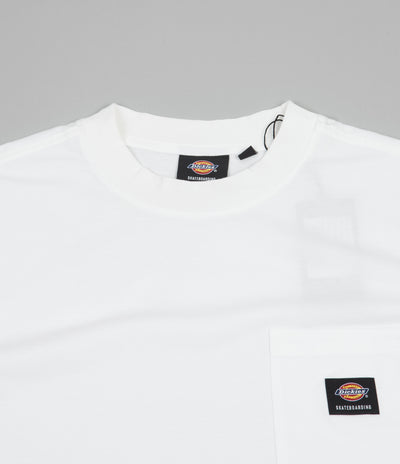 Dickies Mount Vista Long Sleeve T-Shirt - White