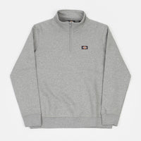 Dickies Oakport Quarter Zip Sweatshirt - Grey Melange thumbnail