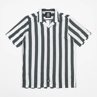 Dickies Roslyn Wide Stripe Short Sleeve Shirt - Charcoal Grey thumbnail