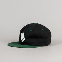 Ebbets Field Flannels Barbers Point Pointers Twill Cap - Black / Dark Green thumbnail