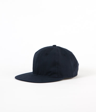 Ebbets Field Flannels Brushed Chino Twill 6 Panel Cap - Navy