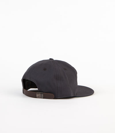 Ebbets Field Flannels Classic Navy 6 Panel Cap - Graphite