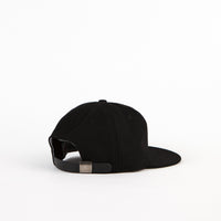 Ebbets Field Flannels Wool 6 Panel Cap - Black thumbnail