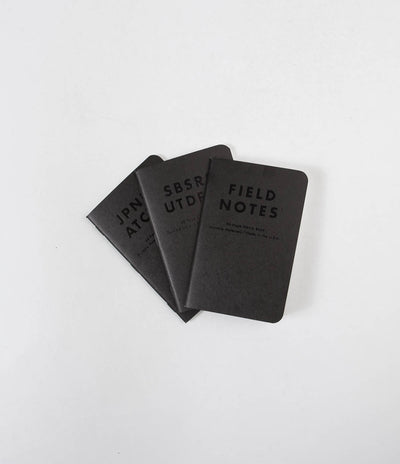 Field Notes Clandestine Notebooks - 3 Pack