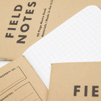 Field Notes Original Kraft Notebooks (3 Pack) - Mixed Paper thumbnail