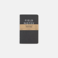 Field Notes Ruled Notebooks - Pitch Black - Large thumbnail