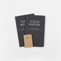 Field Notes Ruled Notebooks - Pitch Black - Large thumbnail