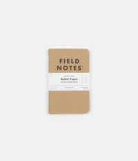 Field Notes Ruled Paper Notebooks