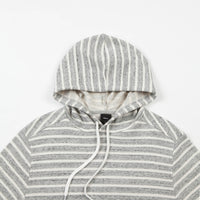 Finisterre Striped Kraken Hooded Sweatshirt - Granite Stripe thumbnail