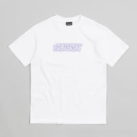 Flatspot Graff T-Shirt - White / Violet thumbnail