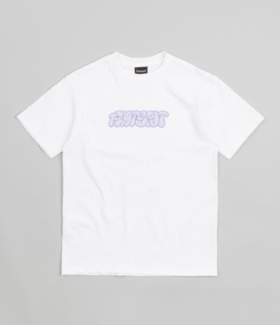 Flatspot Graff T-Shirt - White / Violet