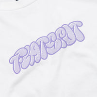 Flatspot Graff T-Shirt - White / Violet thumbnail