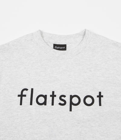 Flatspot Logo Long Sleeve T-Shirt - Ash Heather