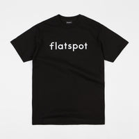 Flatspot Logo T-Shirt - Black thumbnail