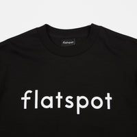 Flatspot Logo T-Shirt - Black thumbnail