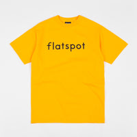 Flatspot Logo T-Shirt - Gold thumbnail