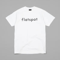 Flatspot Logo T-Shirt - White thumbnail