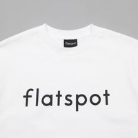 Flatspot Logo T-Shirt - White thumbnail