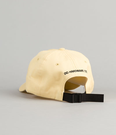 Flatspot OG Hardware Polo Cap - Yellow Maize