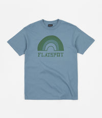 Flatspot Rainbow T-Shirt - Slate Blue