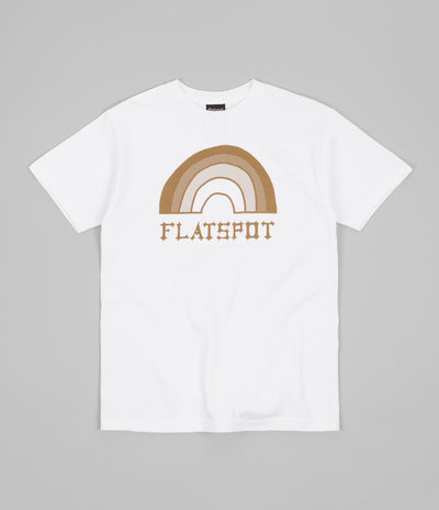 Flatspot Rainbow T-Shirt - White