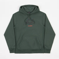 Flatspot Star Hoodie - Alpine Green thumbnail