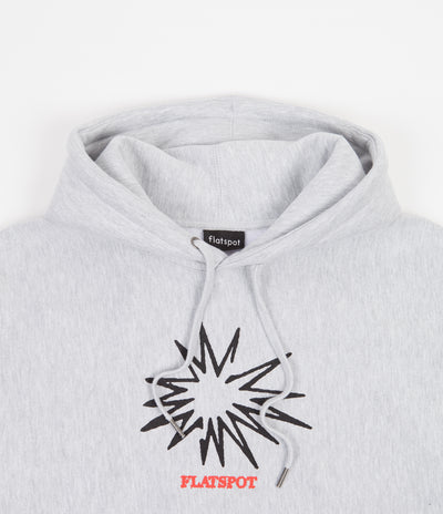 Flatspot Star Hoodie - Grey Heather