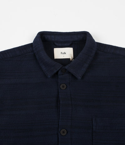 Folk Assembly Jacket - Navy Texture