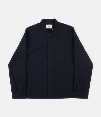 Folk Patch Shirt - Navy