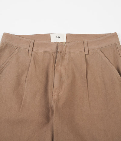 Folk Signal Pants - Oatmeal Canvas