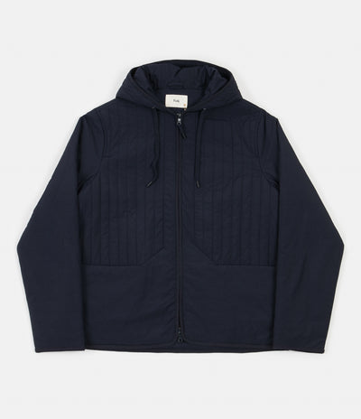 Folk Wadded Junction Hoodie - Navy