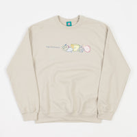 Frog Block Masters Crewneck Sweatshirt - Oatmeal thumbnail