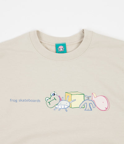 Frog Block Masters Crewneck Sweatshirt - Oatmeal