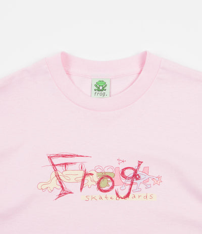 Frog Busy Frog T-Shirt - Pink Tone