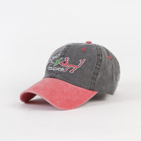 Frog Frog Exists! Hat - Black / Red thumbnail