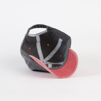 Frog Frog Exists! Hat - Black / Red thumbnail