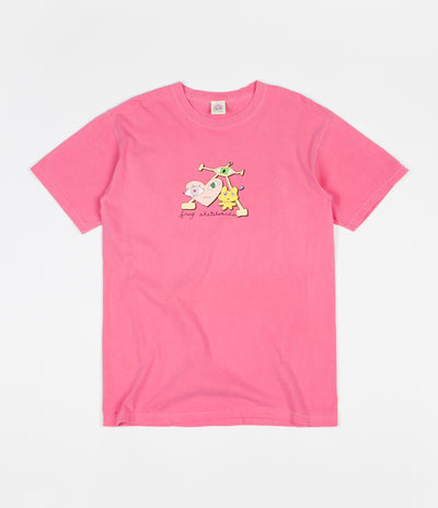 Frog Is Wired T-Shirt - Raspberry