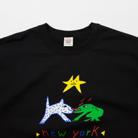 Frog Lover Crewneck Sweatshirt - Black thumbnail