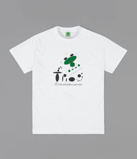 Frog My Brain Is Fried T-Shirt - White