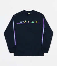 Frog Skateboards Characters Long Sleeve T-Shirt - Navy