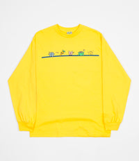 Frog Skateboards Characters Long Sleeve T-Shirt - Yellow