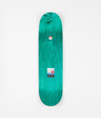 Frog Skateboards Strapped In Deck - Teal - 8.5"