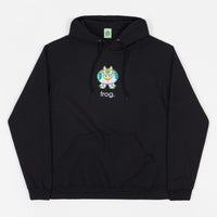 Frog The Cow Hoodie - Black thumbnail