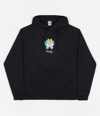 Frog The Cow Hoodie - Black