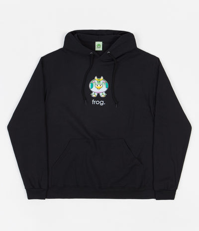 Frog The Cow Hoodie - Black